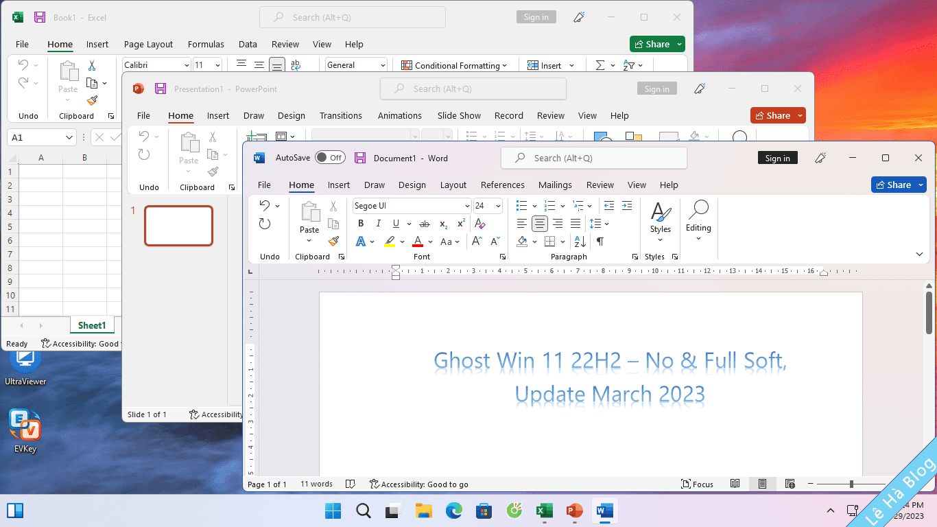 Ghost Win 11 Office 2021